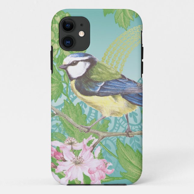 Capa Para iPhone 11 Pássaro de Trendy do iPhone 5 (Verso)