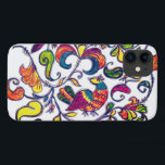 Capa Para iPhone 11 Pássaro norte da Rússia<br><div class="desc">Um padrão inspirado pela arte folclórica de parte Norte da Rússia Europeia</div>