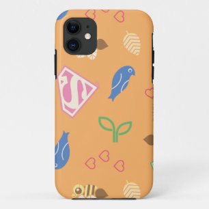 Capa Para iPhone 11 Pássaros de Supergirl & as abelhas alaranjadas