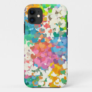 Capa Para iPhone 11 Pastel Confetti Hearts