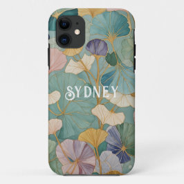Capa Para iPhone 11 Pastel Gingko Sussurro