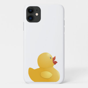 Capa Para iPhone 11 Pato de Borracha Amarelo