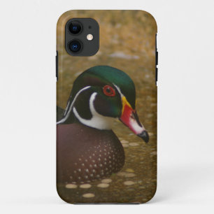 Capa Para iPhone 11 Pato de Madeira
