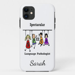 Capa Para iPhone 11 Patologista Espetacular De Língua De Fala Personal