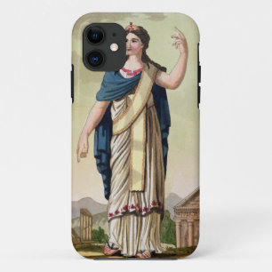 Capa Para iPhone 11 Patrícia Woman, nº 26 de Antique Roma, grava