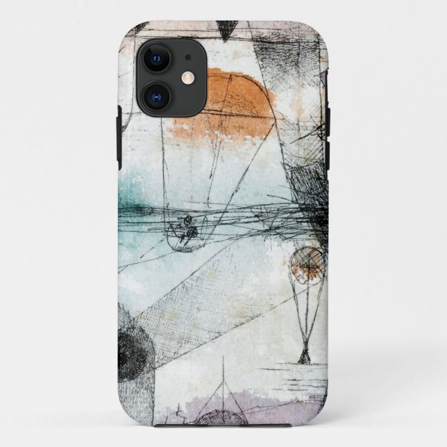 Capa Para iPhone 11 Paul Klee Plantas Terra & Reino do Ar: Bauhaus (Verso)
