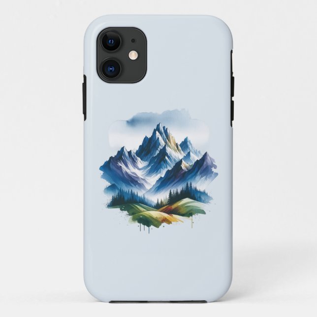 Capa Para iPhone 11 Peak Panorama Splendor (Verso)