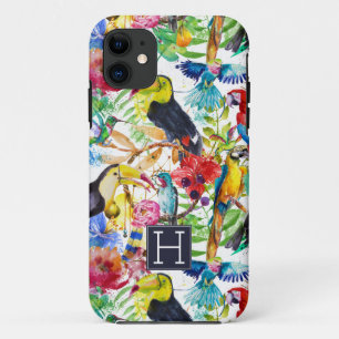 Capa Para iPhone 11 Peças de Aquarela Coloridas Adicione a sua vers