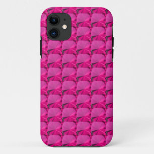 Capa Para iPhone 11 pedras preciosas rosa