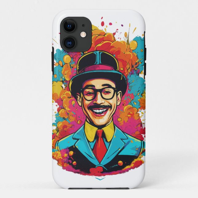 Capa Para iPhone 11 Pee Wee Herman Rindo do iPhone 11 Design" (Verso)