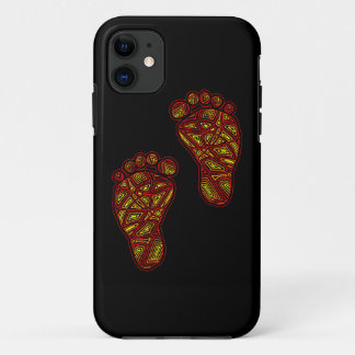Capa Para iPhone 11 Pegadas de Bebê