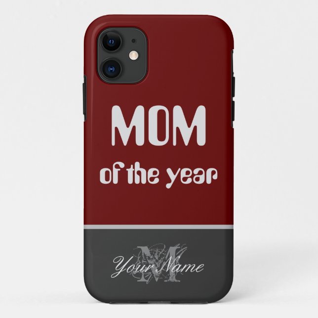 Capa Para iPhone 11 Pela melhor mãe do mundo! Case-Mate iPhone Ca (Verso)