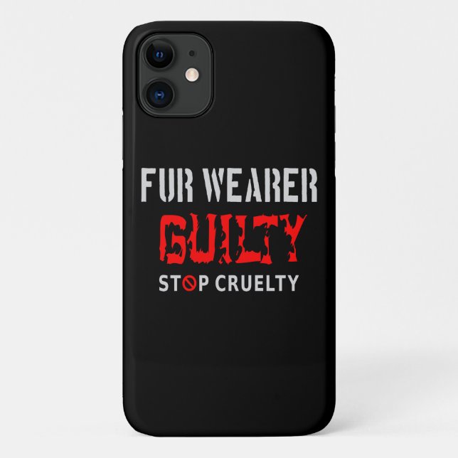 Capa Para iPhone 11 Pele culpada (Verso)