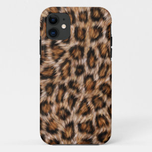Capa Para iPhone 11 Peles-leopardo Peles Peles com pelo Jaguar Pele de