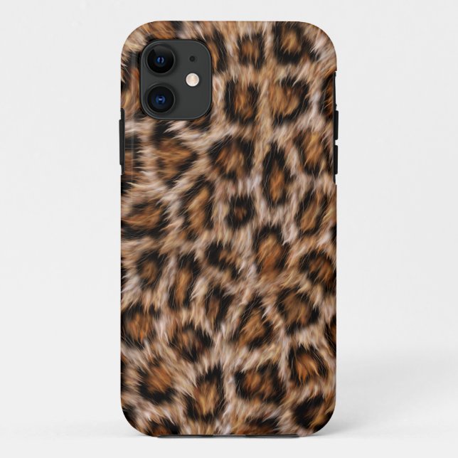 Capa Para iPhone 11 Peles-leopardo Peles Peles com pelo Jaguar Pele de (Verso)