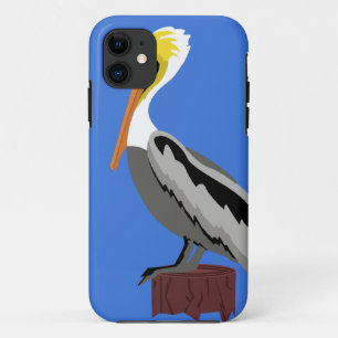Capa Para iPhone 11 Pelicano em uma pilha na doca