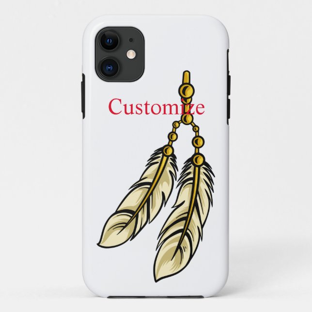 Capa Para iPhone 11 Penas de Águia Thunder_Cove (Verso)