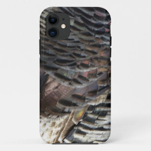 Capa Para iPhone 11 Penas Selvagens Turcas I Abstrato Nature Design
