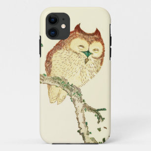 Capa Para iPhone 11 Pequena coruja japonesa
