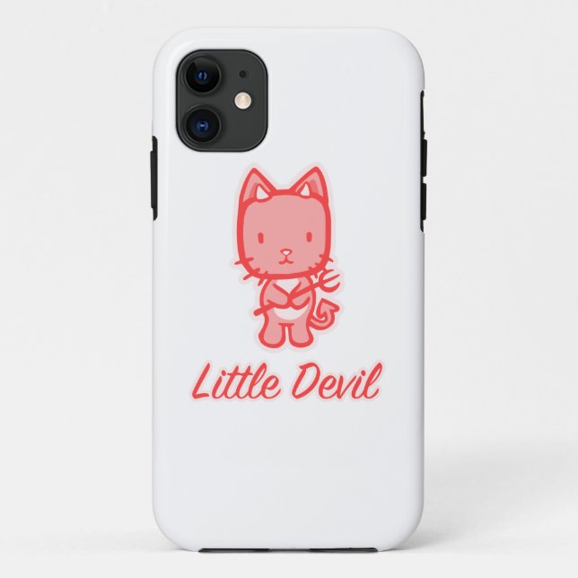 Capa Para iPhone 11 Pequeno Anjo... Pequeno iPhone 5 Casemate (Verso)