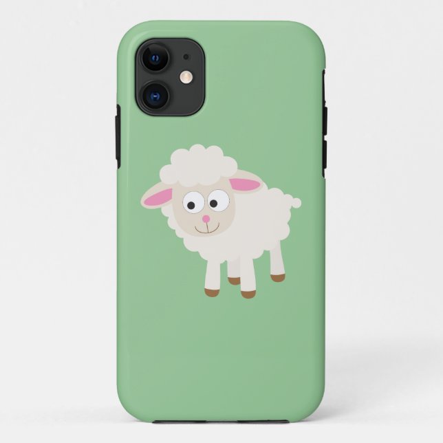 Capa Para iPhone 11 Pequeno cordeiro (Verso)