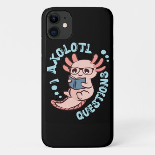 Capa Para iPhone 11 Perguntas sobre Axolote