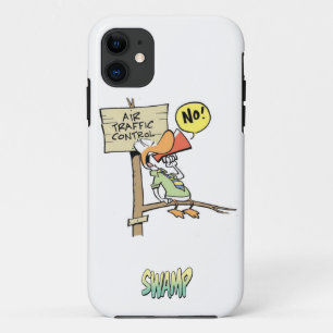 Capa Para iPhone 11 Permissão de controlador aéreo do pântano negad