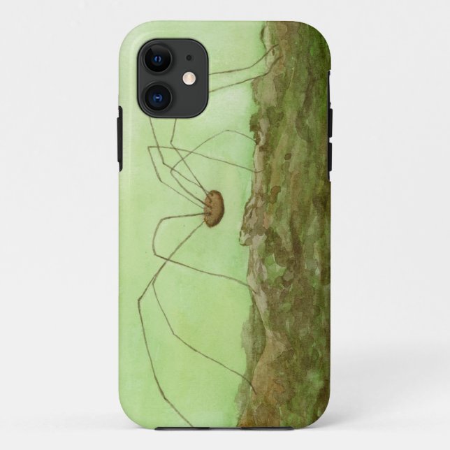 Capa Para iPhone 11 Pernas longas de pai (Verso)