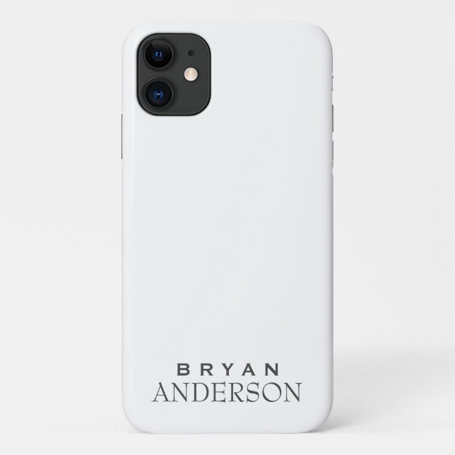 Capa Para iPhone 11 Personalizado (Verso)