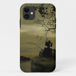 Capa Para iPhone 11 Pesca Robot