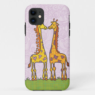 Capa Para iPhone 11 pescoços longos loving