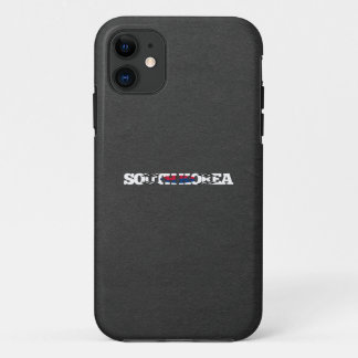 Capa Para iPhone 11 Pia batismal da bandeira de Coreia do Sul