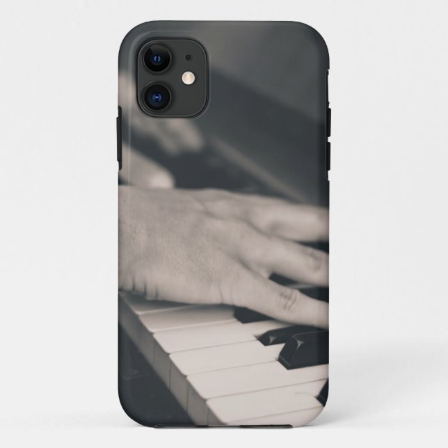 Capa Para iPhone 11 Piano Incrível (Verso)