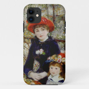 Capa Para iPhone 11 Pierre um Renoir duas irmãs, ou no terraço