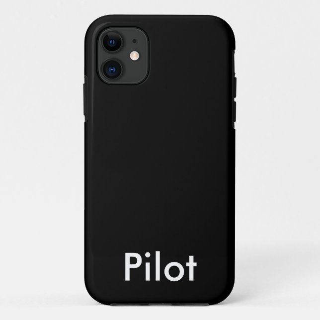 Capa Para iPhone 11 Piloto (Verso)