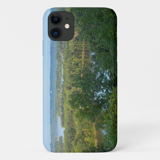 Capa Para iPhone 11 Pine Bend Bluff Sobre o Rio Mississippi (Verso)