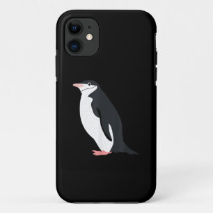 Capa Para iPhone 11 Pinguim-de-barbicha Fofo Amor por Animal Antártico