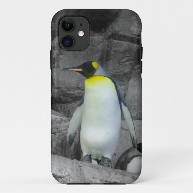 Capa Para iPhone 11 Pinguim de imperador (Verso)