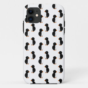 Capa Para iPhone 11 Pinguins brancos