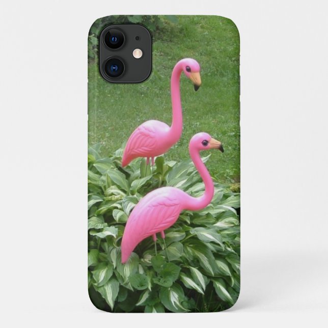 Capa Para iPhone 11 PINK FLAMINGOS iPhone 11 case (Verso)