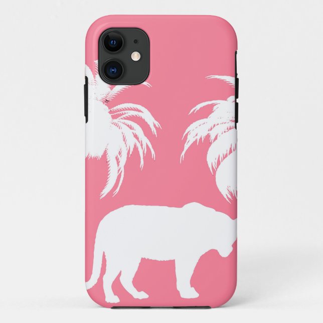 Capa Para iPhone 11 Pink jungle (Verso)