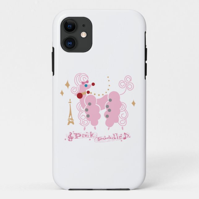 Capa Para iPhone 11 ♪Pinkpoodle♪ (Verso)