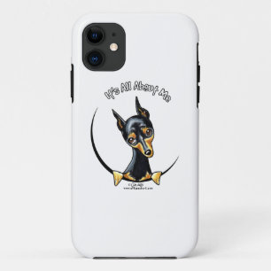Capa Para iPhone 11 Pinscher diminuto IAAM