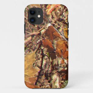 Capa Para iPhone 11 Pintura da Camuflagem Foliage da Natureza