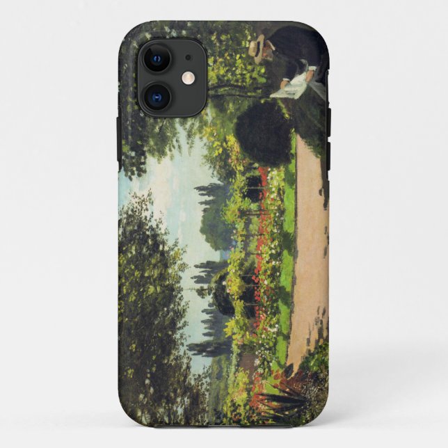 Capa Para iPhone 11 Pintura de Monet (Verso)