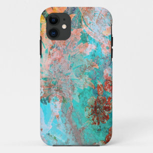 Capa Para iPhone 11 Pintura floral