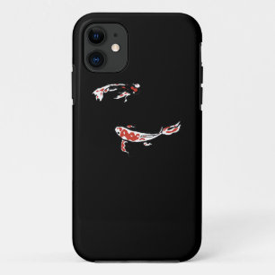Capa Para iPhone 11 Pintura Meditação Mínima De Pintura De Koi Carp