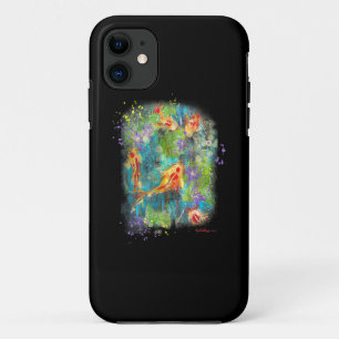 Capa Para iPhone 11 Pintura Pintura De Peixe Koi Zen Afaste Japonês
