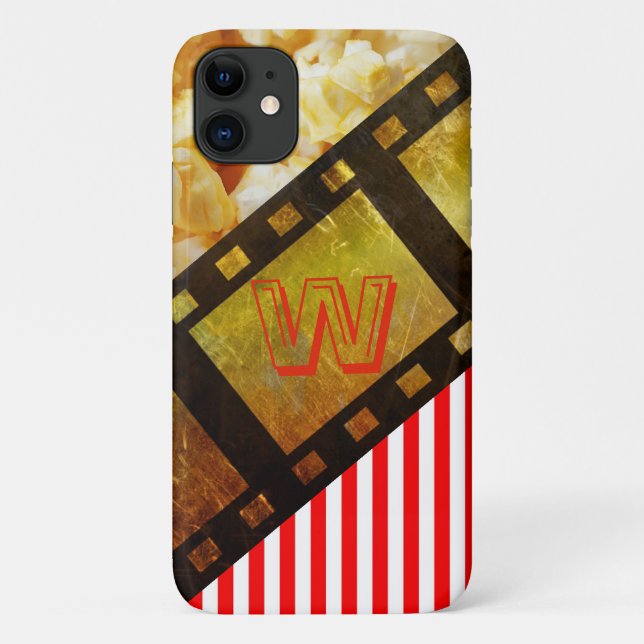 Capa Para iPhone 11 Pipoca e filme-rolo (Verso)