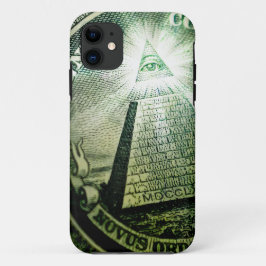 Capa Para iPhone 11 Pirâmide de Dinheiro "Olho da Providência"